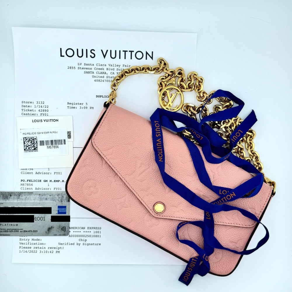 Louis Vuitton Empriente Felicie Pochette - Gently Loved - Picture 6 of 6